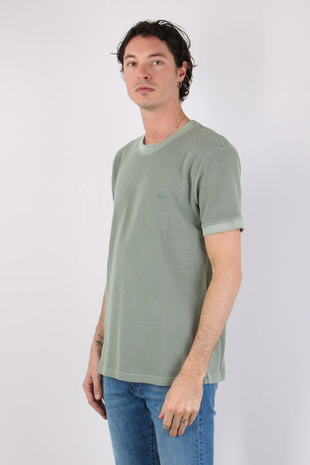 T-shirt Piquet Salvia - 3