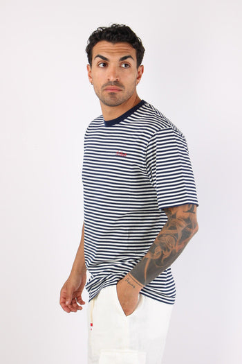T-shirt Righe Blu/bianco - 6