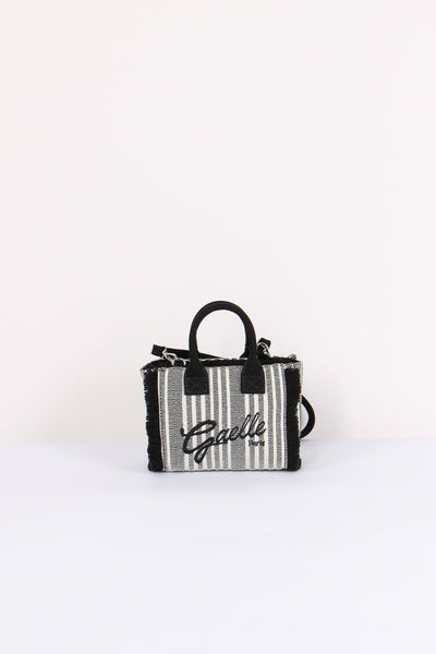 Mini Tote Frange Riga Nero