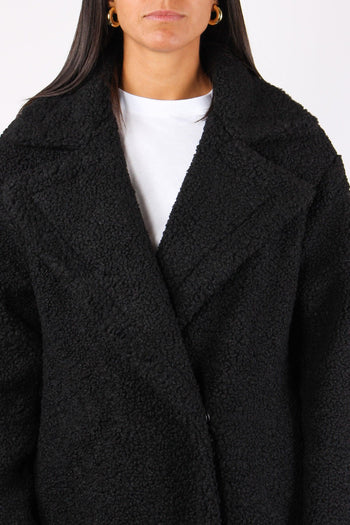 Cappotto Teddy Nero - 7