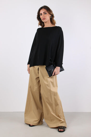 Maglia Girocollo M/l Basica Nero - 2