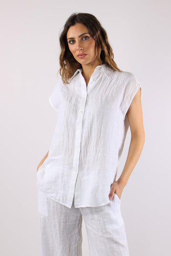 Camicia Smanicata Bottini Retr Naturale - 2