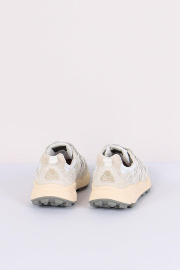 Sneakers Yamano Suede Nylon White - 3