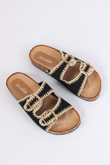 Ciabatta Impunture Black - 4