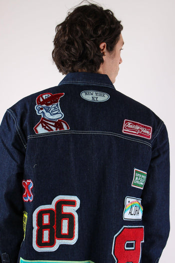 Camicia Over Denim Patch Denim - 6