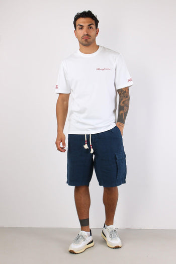 T-shirt Scritta Ricami Abbronzatissimo - 5