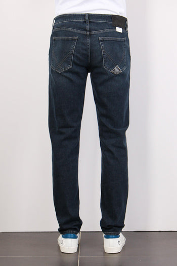 Denim Slim Fit Blue/black - 4