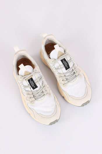 Sneakers Yamano Suede Nylon White - 4