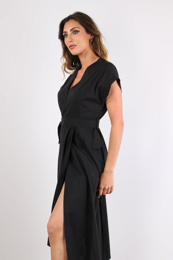 Abito Scavo V Tasche Nero - 2