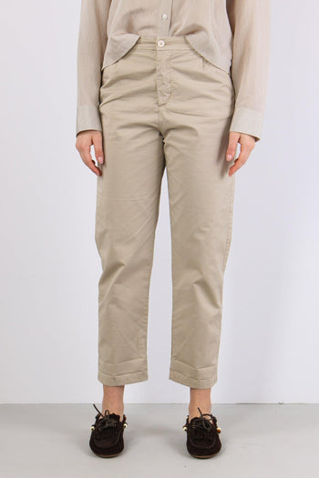 Chino Regular Elastico Dietro Sabbia - 2