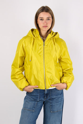 Giubbotto Corto Over Nylon Cedar Yellow - 2
