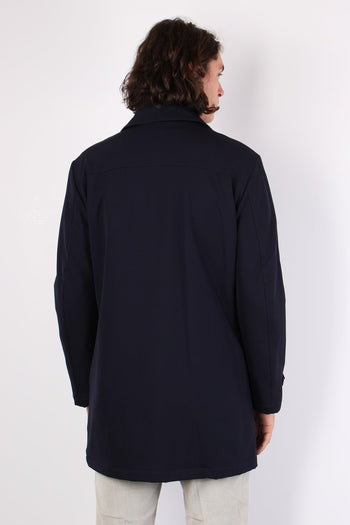 Cappotto Mornig Jersey Blu Notte - 3