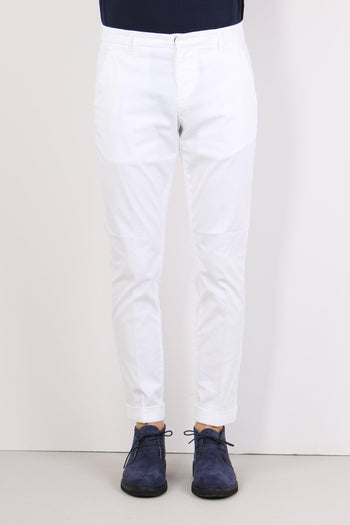 Gaubert Pantalone Gabardina Bianco - 2