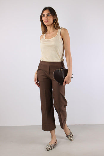Pantalone Cropped Bengalina Moro - 5