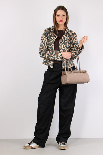 Chiodo Ecocamoscio Leopard - 4