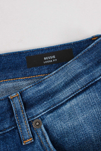 Bessie Denim Carrot Pulito Denim Scuro - 7