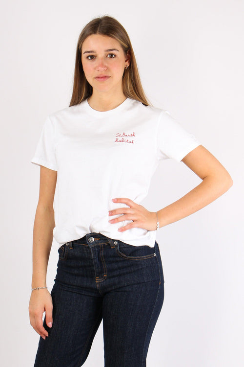 T-shirt St Barth Habitue Bianco
