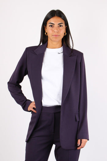 Giacca Sciallata Melanzana - 2