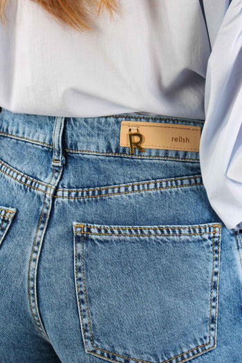 Ellespack_20 Jeans Palazzo Strass Blue Deniim - 8