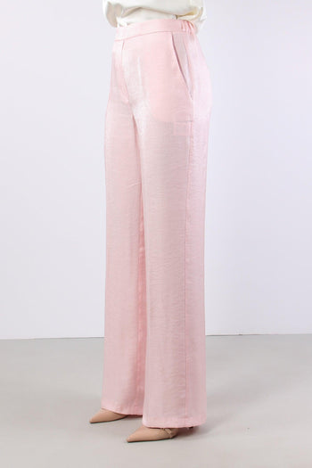 Pantalone Tessuto Cangiante Rosa - 3