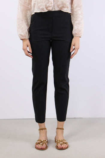 Pantalone Stretto Spacchetti Nero - 2