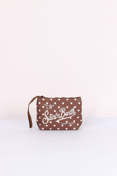 Aline Pochette Pois Moro/bianco