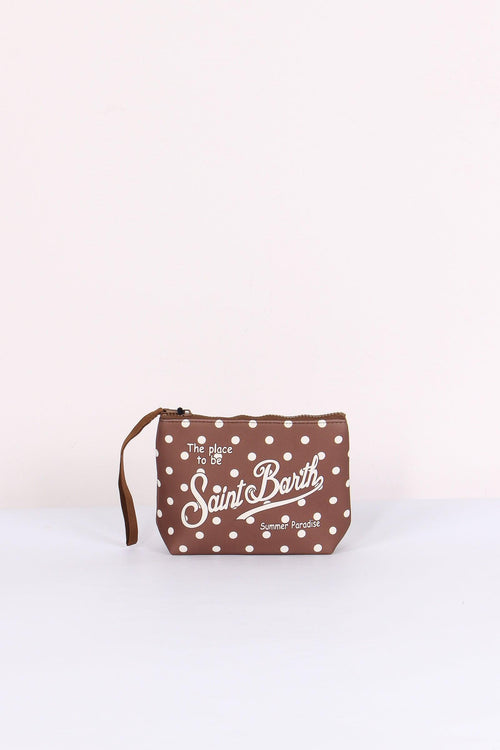 Aline Pochette Pois Moro/bianco