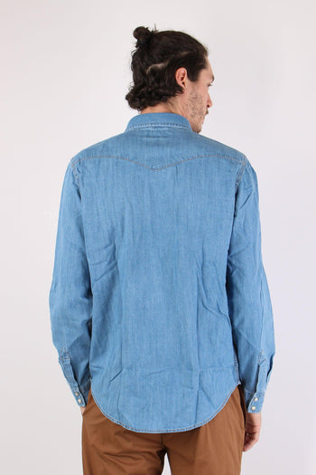 Camicia Denim Automatici Denim Chiaro - 5