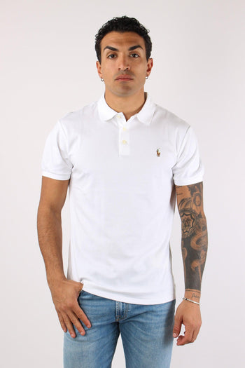 Polo Slim Fit Soft White - 3
