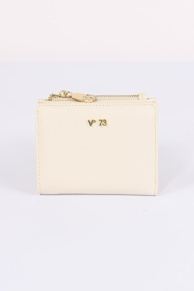 Keira Portafoglio Small Zip Around Bianco