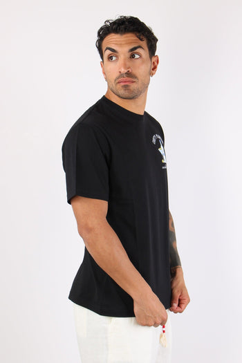 T-shirt Scritta Ricami Martini - 3