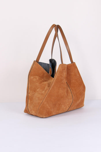 Maya Shopping Reversibile Caramello - 6