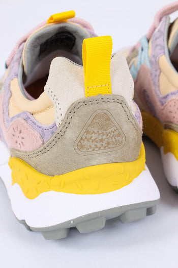 Sneakers Yamano Suede Animalier Lilac/pink - 8