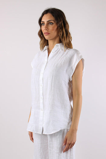 Camicia Smanicata Bottini Retr Naturale - 3
