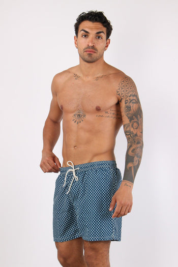 Costume Boxer Fantasia Blu - 7