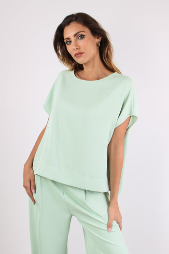 Casacca Over Scatoletta Verde Acqua - 2