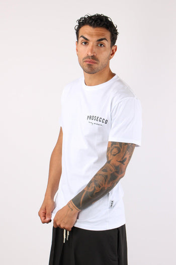 T-shirt Ricamo Prosecco Bianco - 3