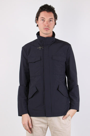 Feel Jacket Nylon Gancio Blu - 2