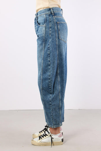 Jeans Frog Vita Bassa Denim Medio - 4