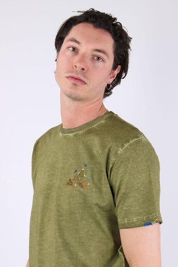 T-shirt Ricamo Cactus Selva - 8