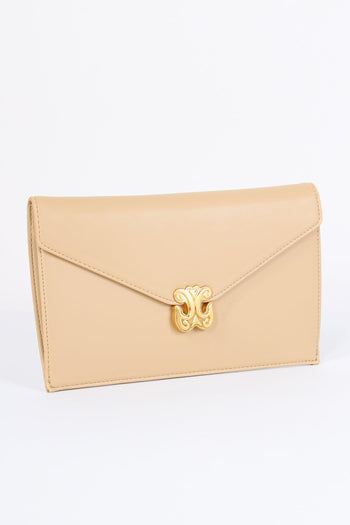 Pochette Patta Double G Beige - 5