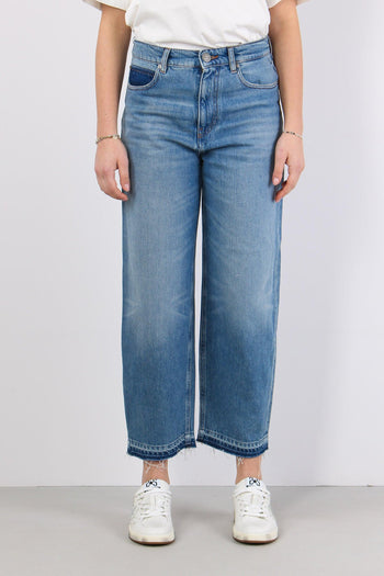 Estelle Jeans Morbido Vintage Blu Denim - 2