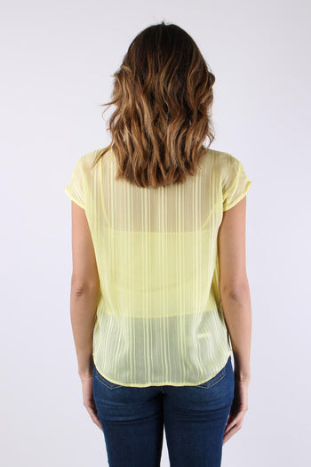 Casacca Sm Effetto Rigato Lemon Juice - 5