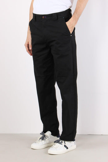 Pantalone Gamba Larga Nero - 5