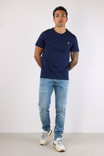 T-shirt Custom Slim Fit Newport Navy - 2