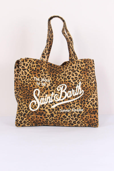 Essential Bag Canvas Leopard