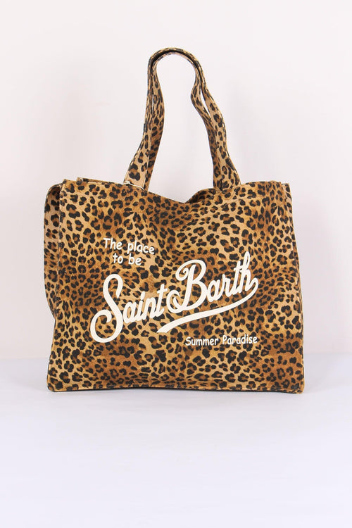 Essential Bag Canvas Leopard