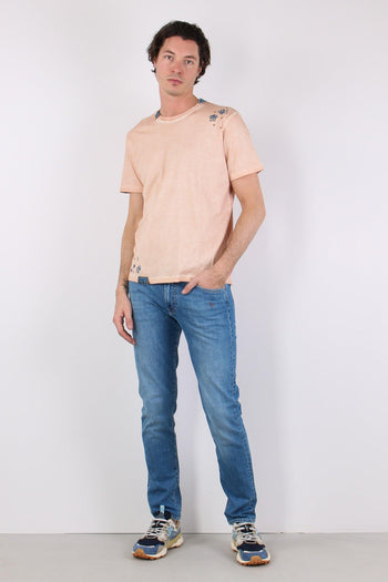 T-shirt Ricamo Fiori Aurora - 3