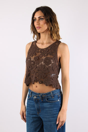 Top Macrame Cioccolato - 3