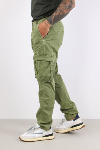 Pantalone Tasconato Verde Scuro - 6